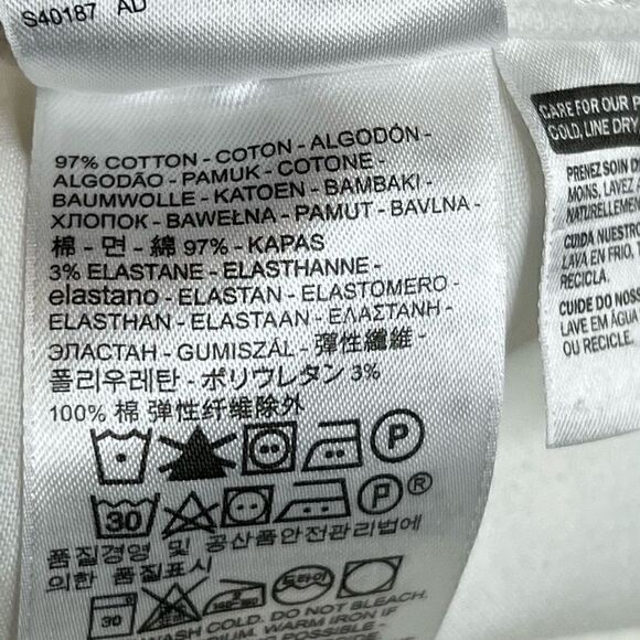 Levi’s vintage 90’s white Bermuda shorts size 31 - Picture 13 of 14